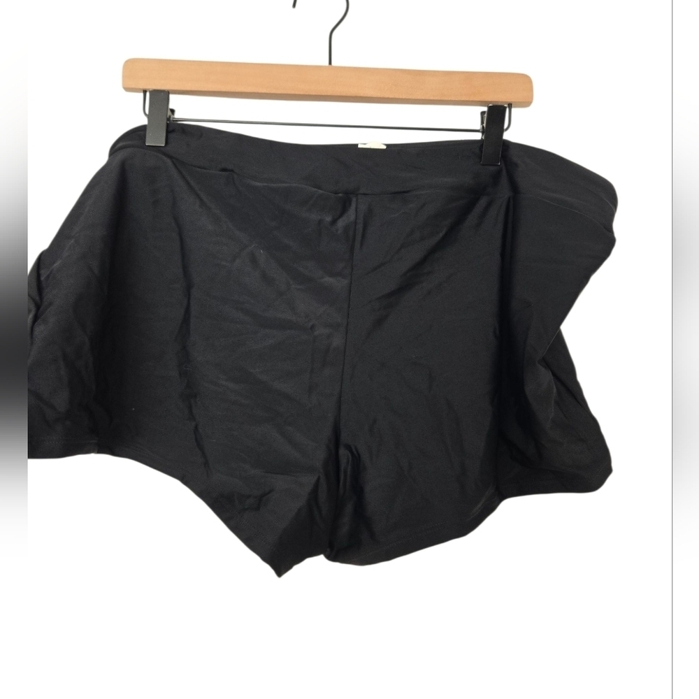 NWT Aqua Couture Black Women's Shorts Size 3x